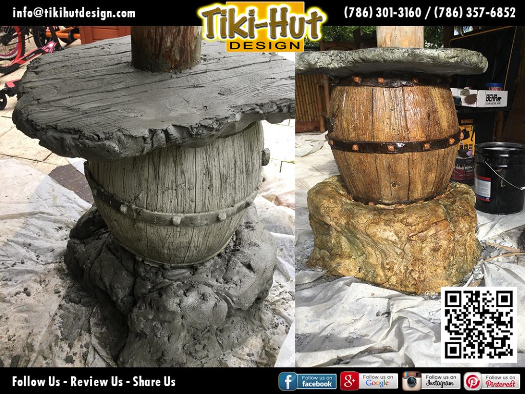 tiki-hut-design-cement-barrel-before-and-after